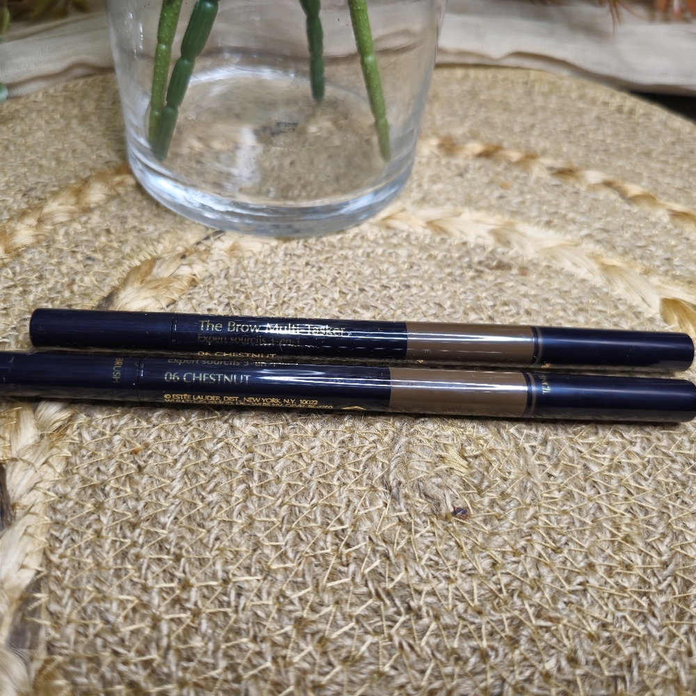 2 Estee Lauder 3 in 1 Brow Multi Tasker Chestnut